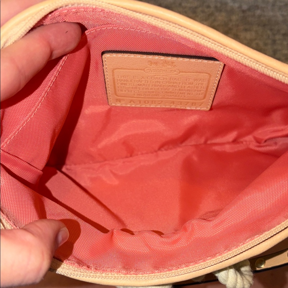 Coach Limited Edition 2010 Pierre Le Tan Large Beach Wristlet - Picture 8 of 9
